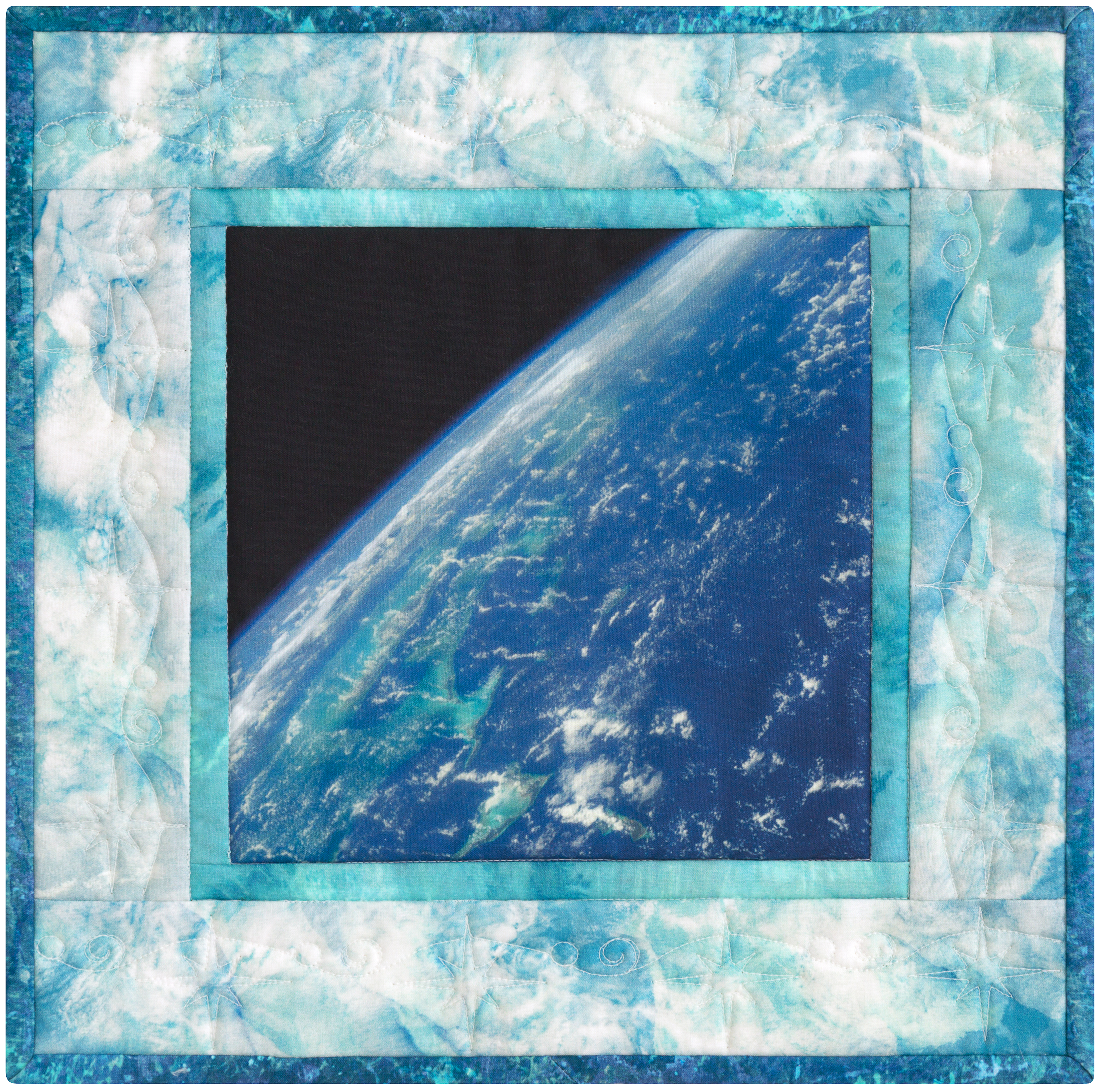Earth Views Oceans Trio Pattern